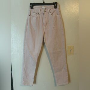 Pastel Pink Jeans Whimsy Sz 4 Light Academia Fairycore Chic Romantic Prep